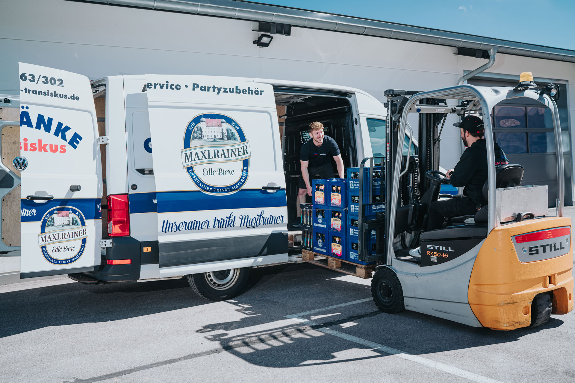 Getränke Transiskus: Bestellen und liefern.